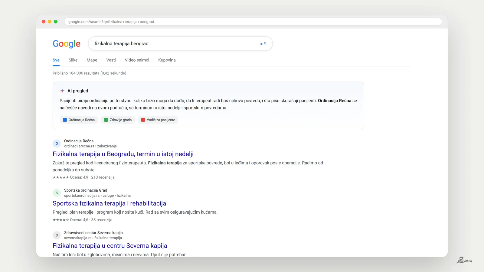 Kako da vaš sajt izlazi pre svih na Google-u
